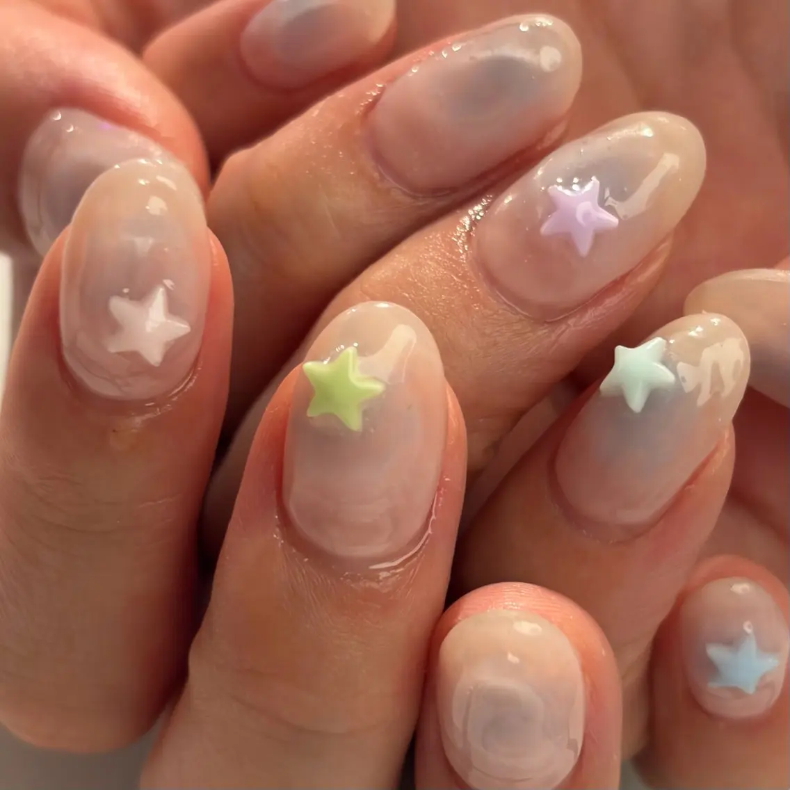 ネイル ハンドネイル もも🍑JELLO 表参道NAILのネイルデザイン