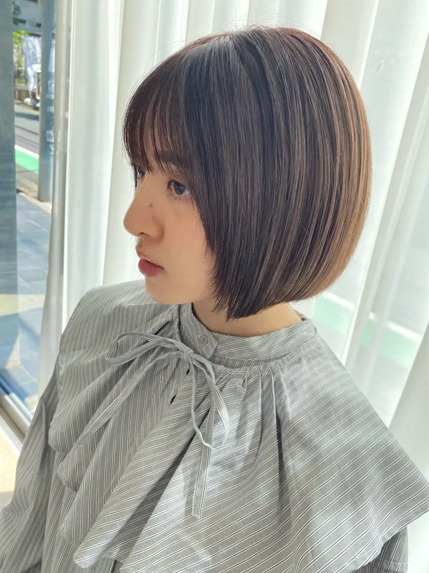ショート うる艶ヘア♡韓国好き 透明感　shotaのヘアスタイル