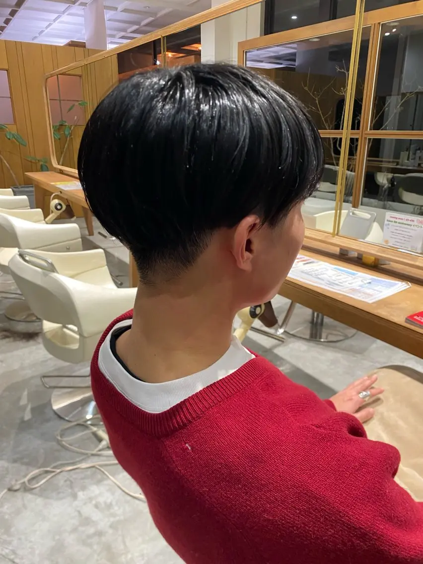 メンズ メンズブリーチ メンズインナーカラー マッシュ カット MIKU ／fulamのヘアスタイル