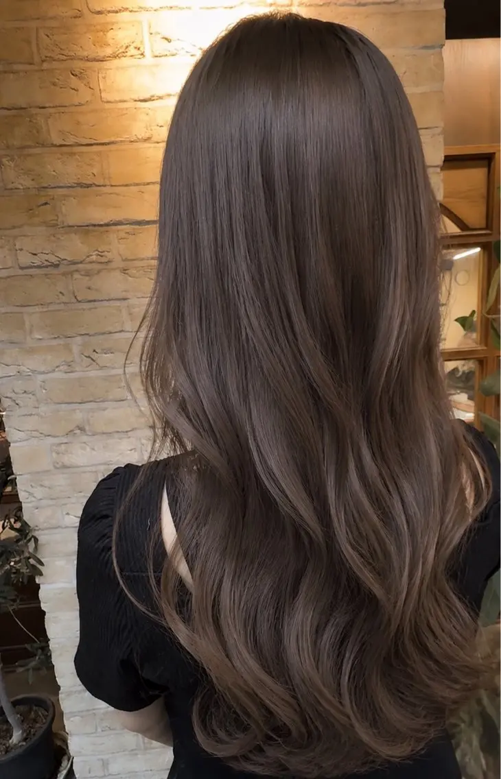 ロング カット ヘアカラー トリートメント ヘッドスパ 顔まわり特化✨艶💎 似合わせ💖RIHOのヘアスタイル