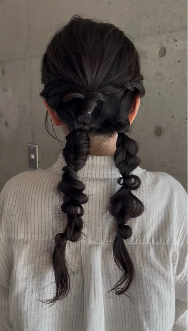 ヘアアレンジ .. monpaのヘアスタイル