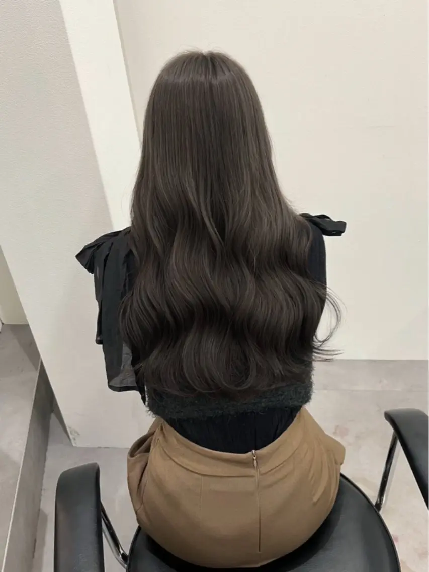 ロング しゅういち/赤み消し カラー特化のヘアスタイル