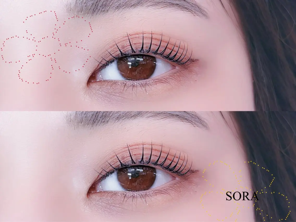 上下🎀パリジェンヌorラッシュリフトの写真