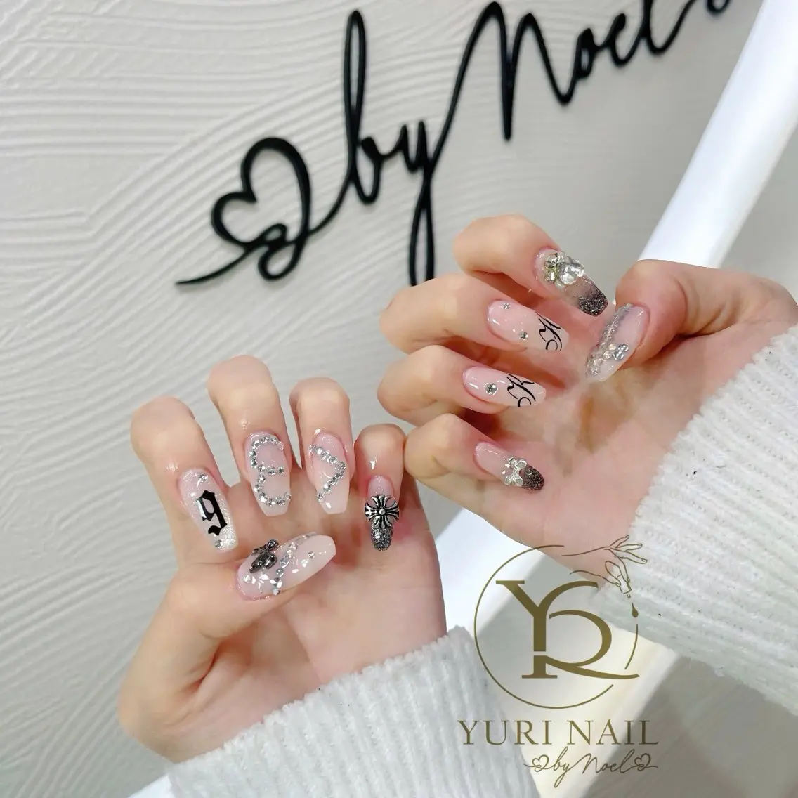ネイル フレンチネイル ニュアンスネイル ワンカラーネイル ワンホンネイル ハンドネイル フットネイル ハンドケア YURI Nail NARITAのネイルデザイン