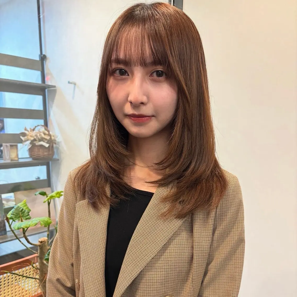 セミロング 似合わせボブカット/ 髪質改善/細川実知香のヘアスタイル