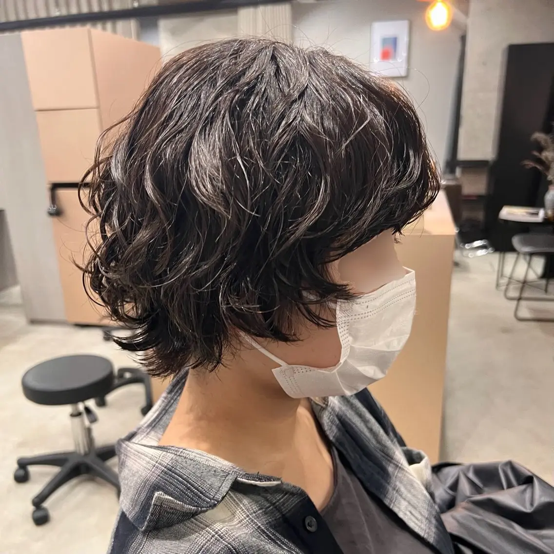 ショート パーマ パーマ ロングパーマ/ショー トパーマ/aobaのヘアスタイル