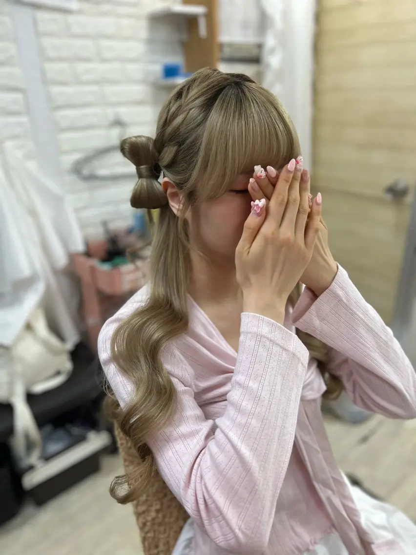 ヘアアレンジ ヘアセット へアセット/心斎橋 支持率No.1✨🌈のヘアスタイル