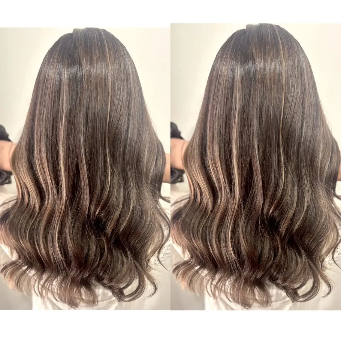 ロング カラー 切っぱなし💇‍♀️ イヤリング🎨龍之介のヘアスタイル