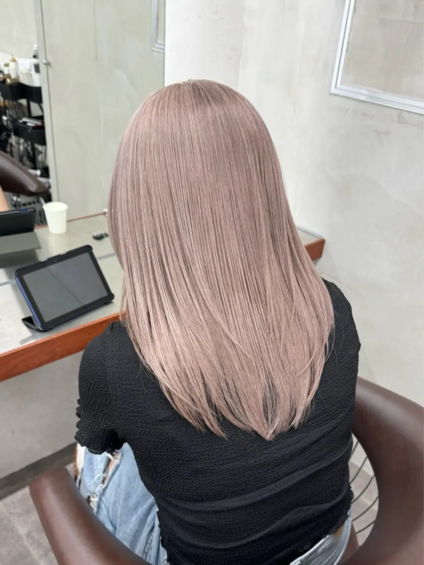 ロング カラー カット ヘアカラー トリートメント ブリーチ ハイトーン 特化🌈フジタハルキのヘアスタイル