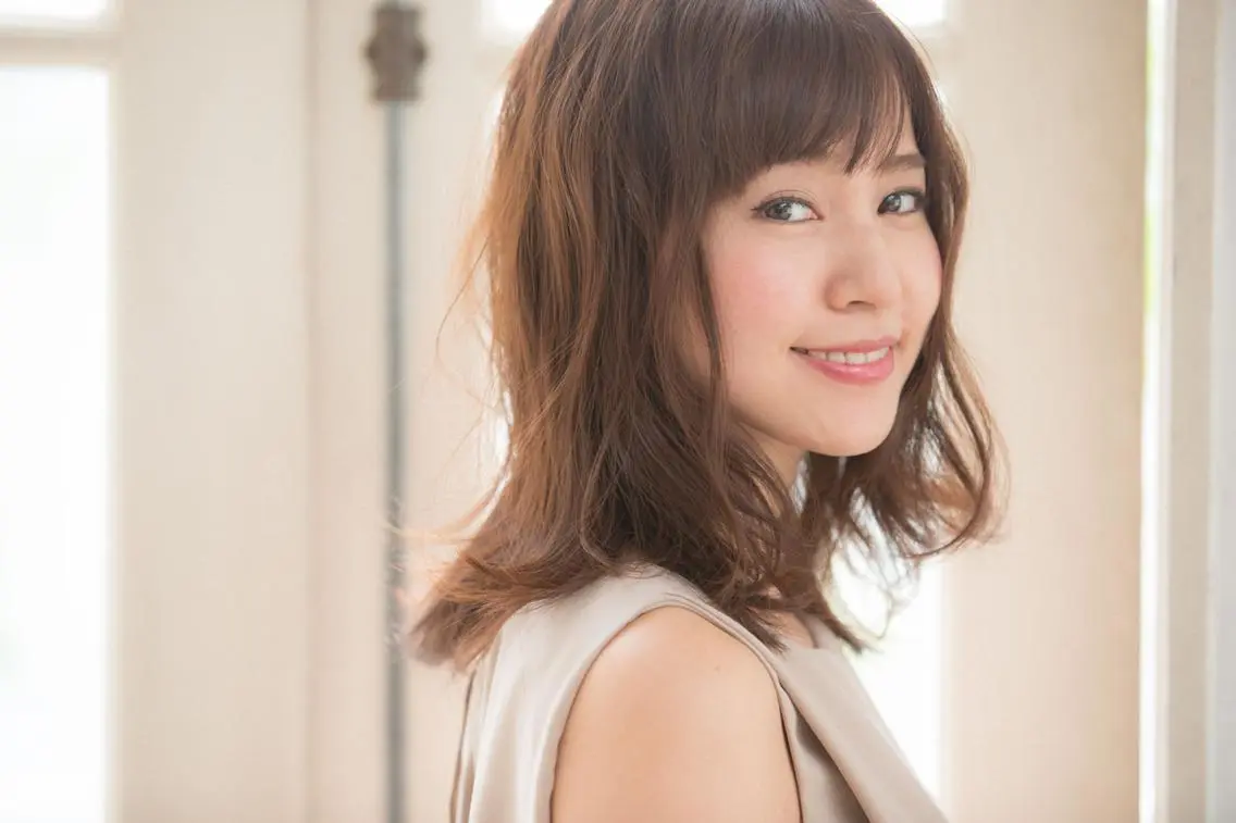 ミディアム Alushe艶髪・ 髪質改善のヘアスタイル