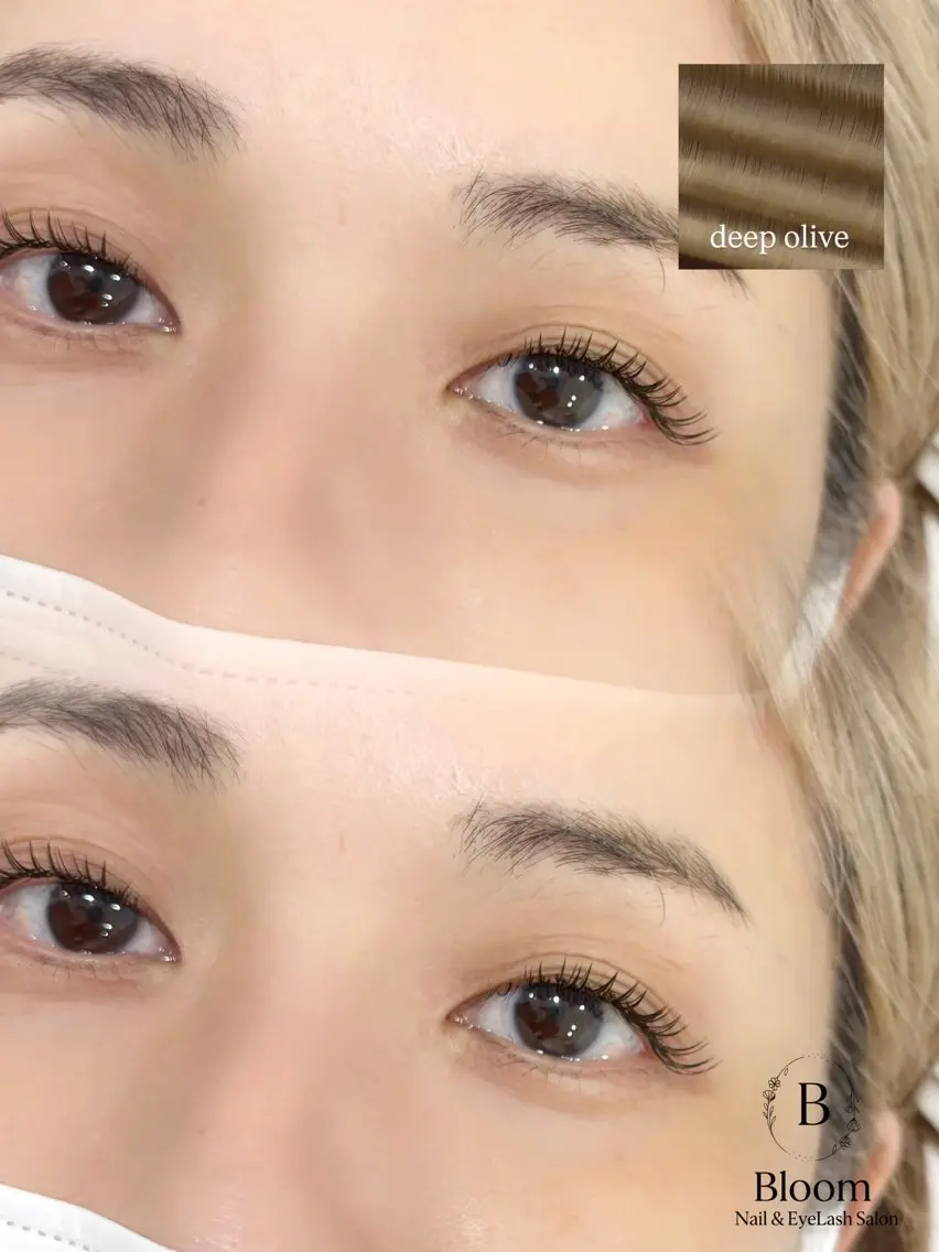 マツエク・マツパ カラーマツエク ナチュラル マツエク Bloom eyelash 三好のマツエク・マツパデザイン