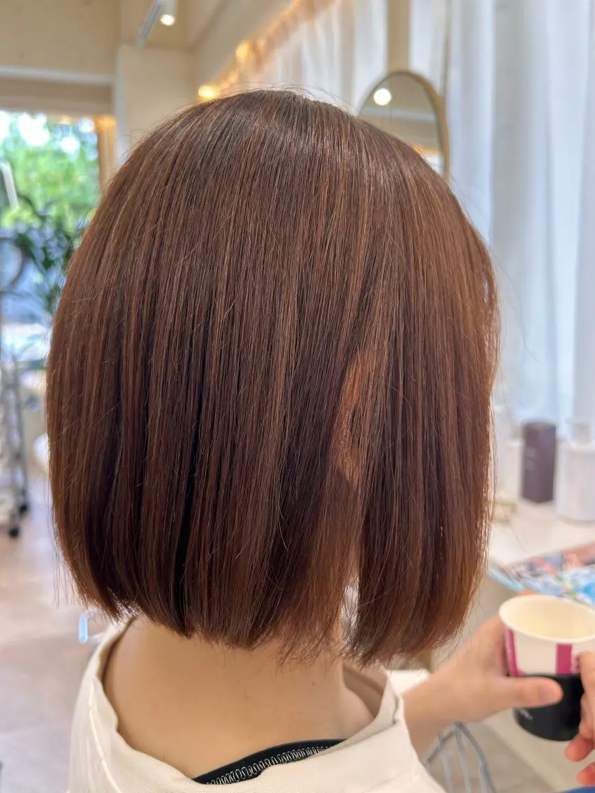 ミディアム stella ふーかのヘアスタイル