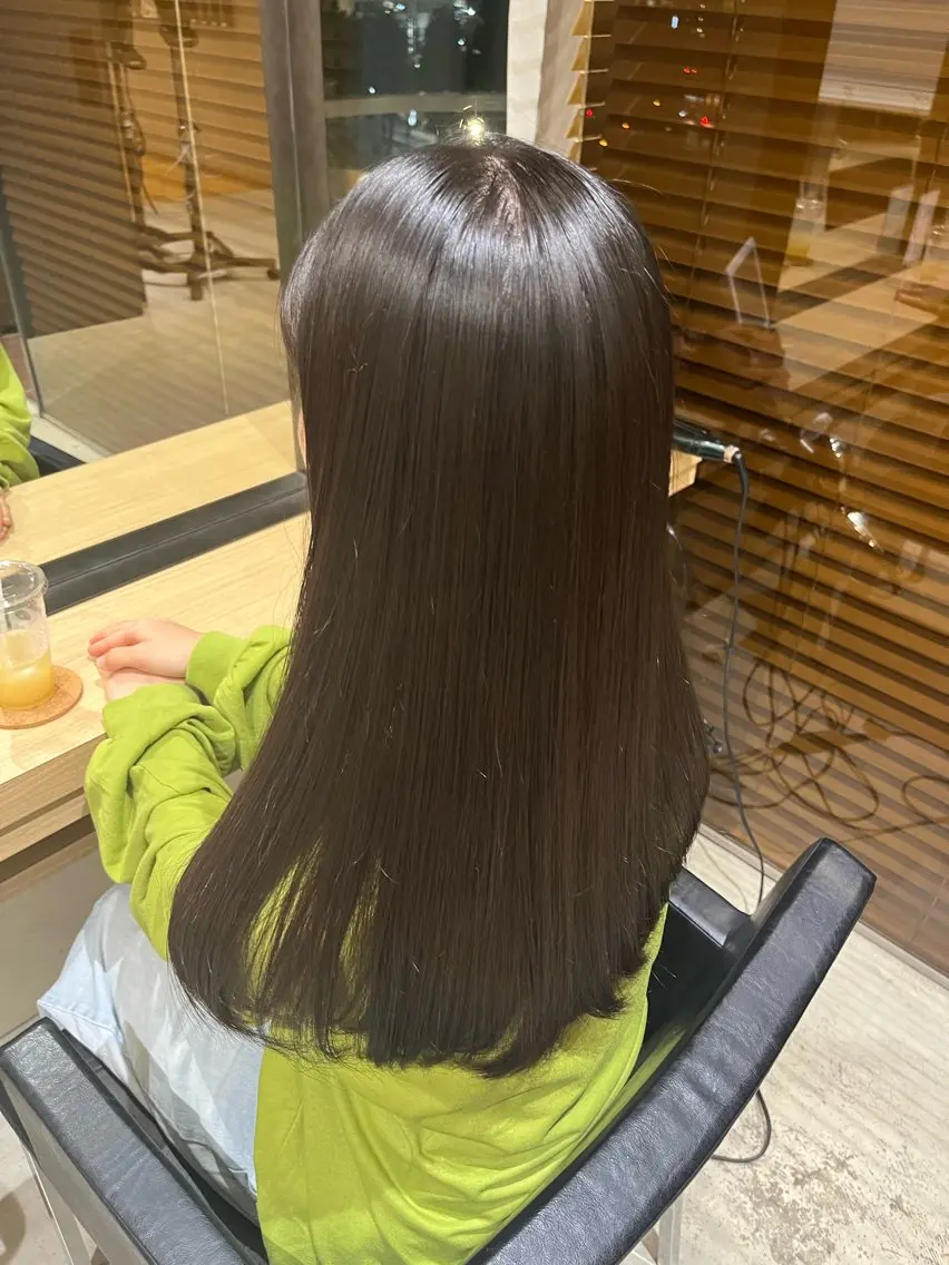 ロング 髪質改善 もろとみ れいらのヘアスタイル