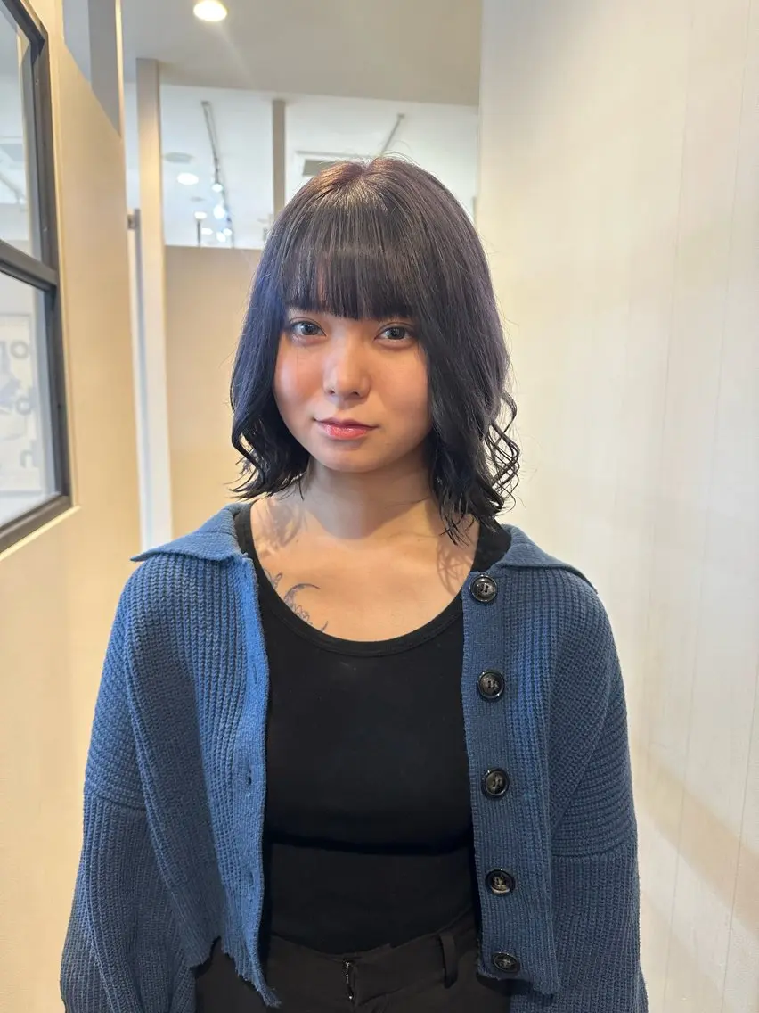 カラー momo 札幌美容師のヘアスタイル
