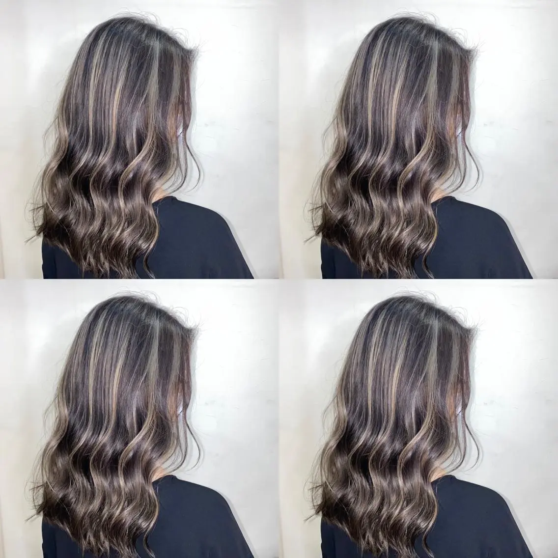 セミロング カラー ハイライトカラー ハイライト 梅田中崎町髪質改善 /オキヒロト/エコルのヘアスタイル