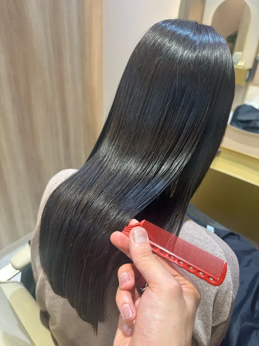 ロング カット トリートメント 田村 聖輝のヘアスタイル