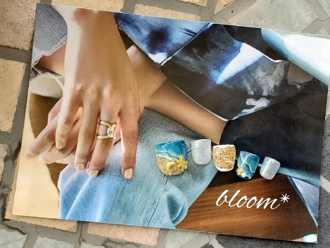 ネイル フットネイル bloom *のネイルデザイン
