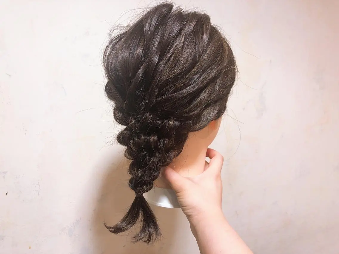 セミロング カラー ヘアアレンジ まつパ/まつエク Ci belleの眉毛・アイブロウイメージ