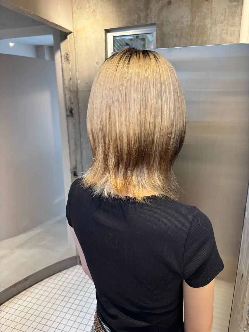ミディアム トリートメント トリートメント 橋本 愛結のヘアスタイル