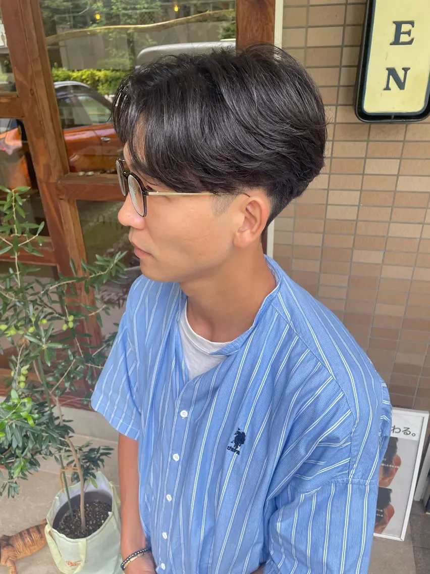 パーマ メンズ フェザーパーマ メンズパーマ カット パーマ メンズパーマ特化 💥森田まさはるのヘアスタイル