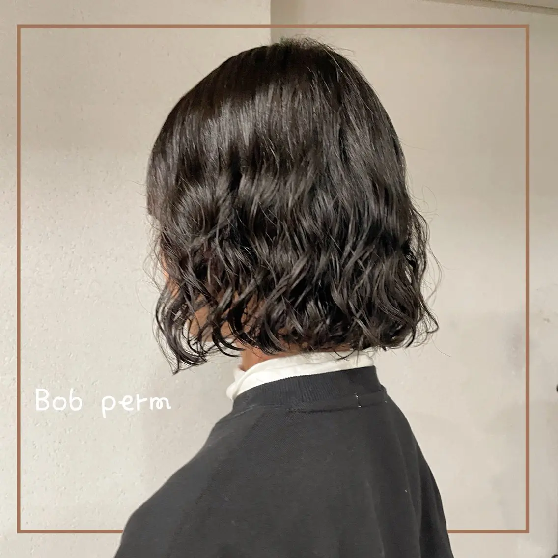ミディアム カラー パーマ カット 表参道🌿赤み消し カラー/チナツのヘアスタイル