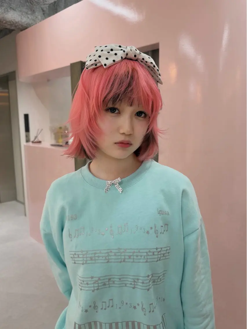 ミディアム 似合わせカット ヘアカラー トリートメント 🍬カラー特化🍬 Kirari🪄のヘアスタイル