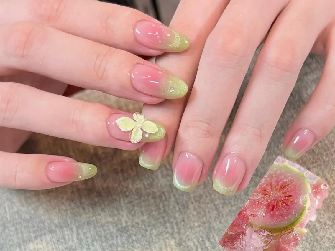 ネイル メンズ メンズ韓国風 アートネイル チークネイル 長さ出し フレンチネイル ハンドネイル ハンドケア NEW NAIL💞 Ka Kaのネイルデザイン
