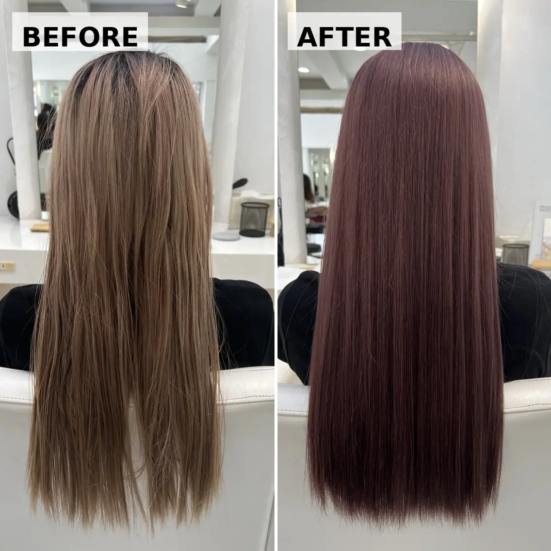 ロング 髪質改善 トリートメント ヘアカラー トリートメント 🫧髪質改善 縮毛矯正特化🫧中西のヘアスタイル