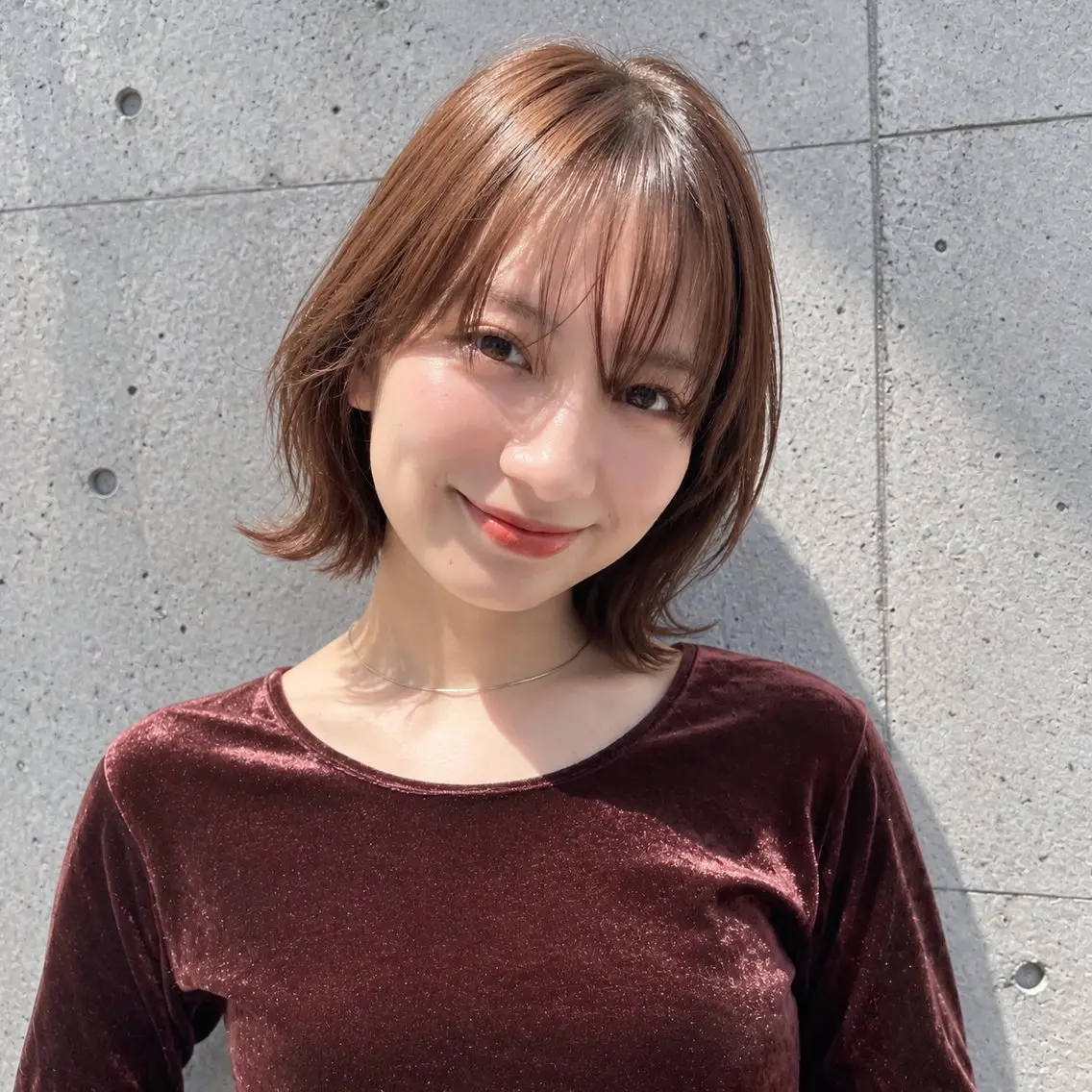 ショート カラー ボブレイヤー ブラウンカラー ボブ レイヤーカット カット ヘアカラー トリートメント 〽️magico/ ウルフDaiki〽️のヘアスタイル
