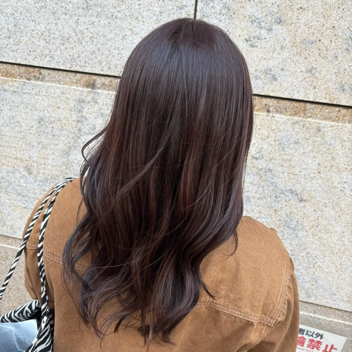 カラー ブラウンカラー 新原 陽那のヘアスタイル