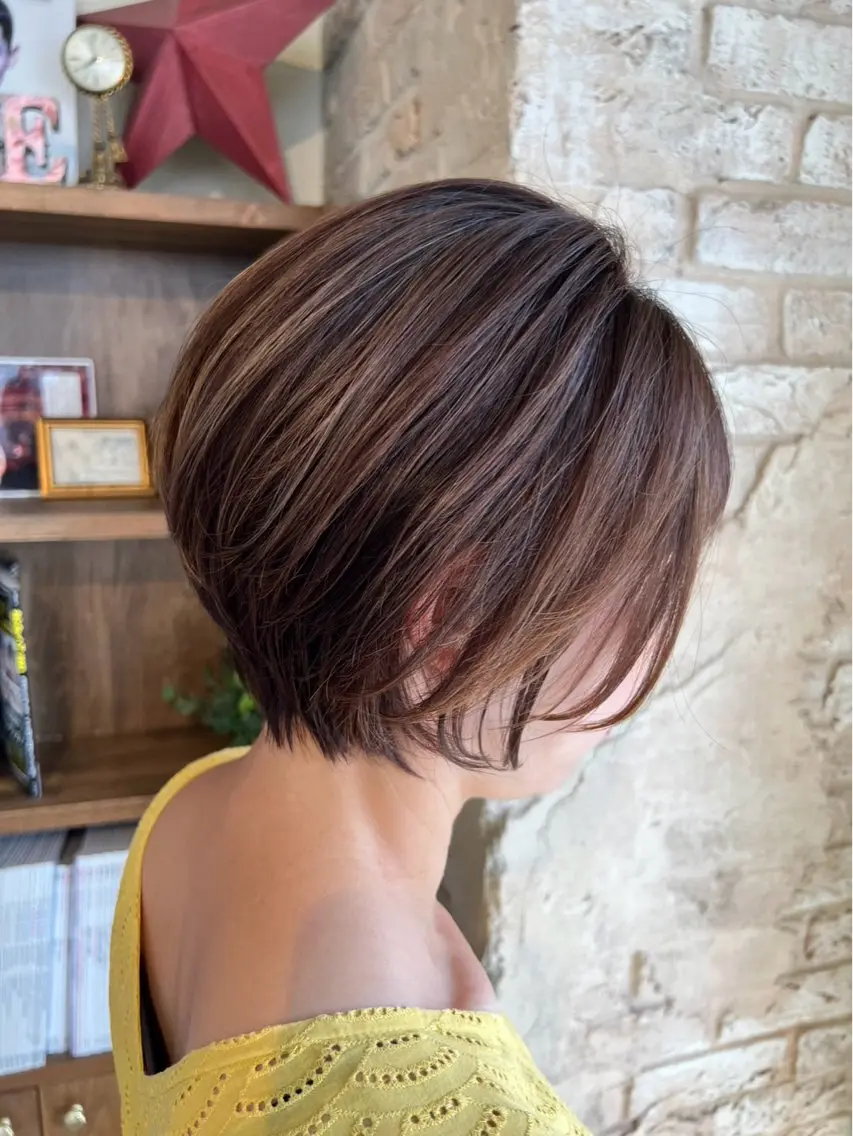 ショート 景山 裕太のヘアスタイル