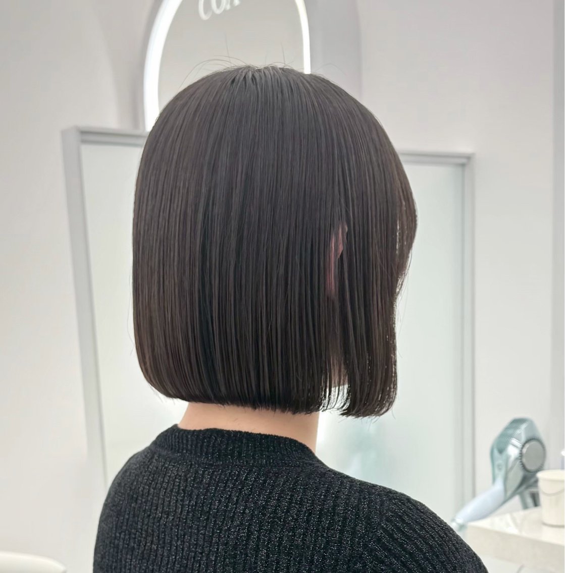 ショート ボブ トリートメント 𝐜𝐨𝐚 𝐦𝐨𝐦𝐨𝐞のヘアスタイル