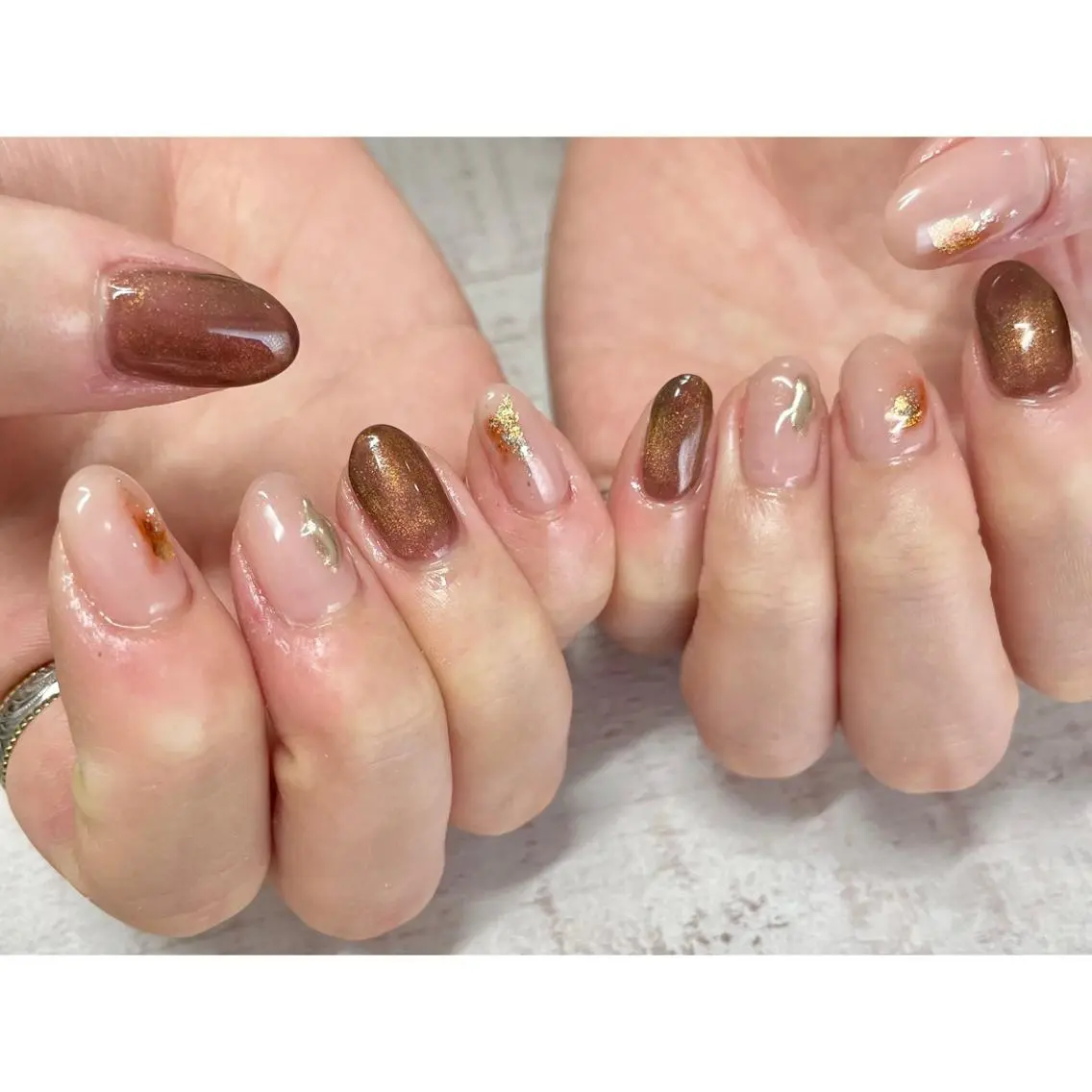 ネイル 𖡼 yumenoのネイルデザイン