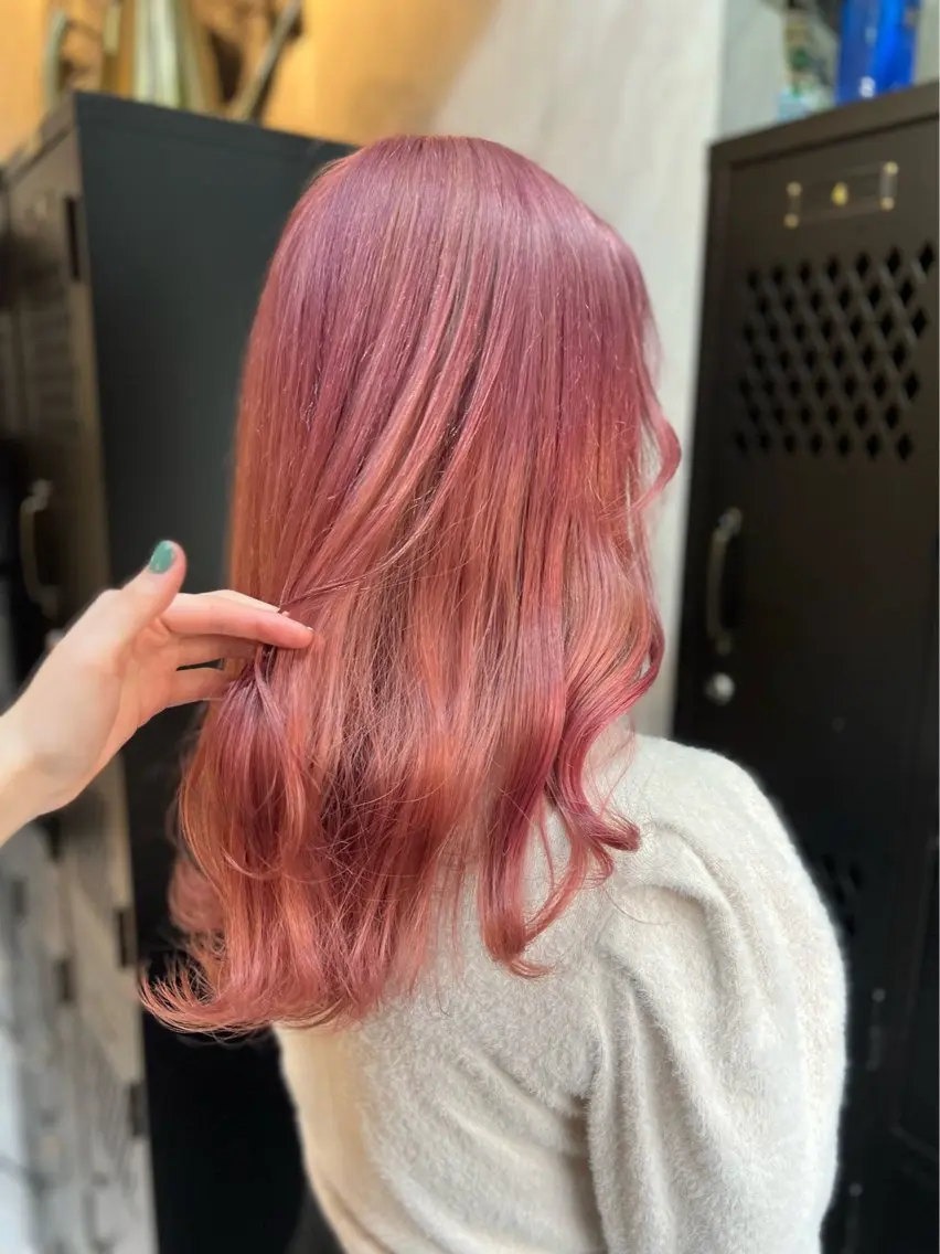 セミロング 似合わせカット🫧透 明感カラー🫧maiのヘアスタイル