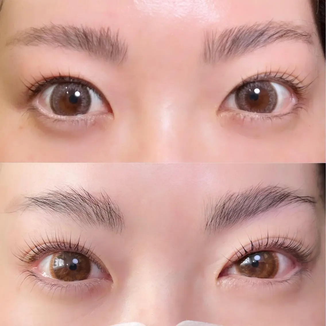 マツエク・マツパ アイブロウ フラットラッシュ パリジェンヌラッシュリフト まつげパーマ 下まつげエクステ 一重×まつ毛パーマ マツパ Cherie Kawaguchiのマツエク・マツパデザイン
