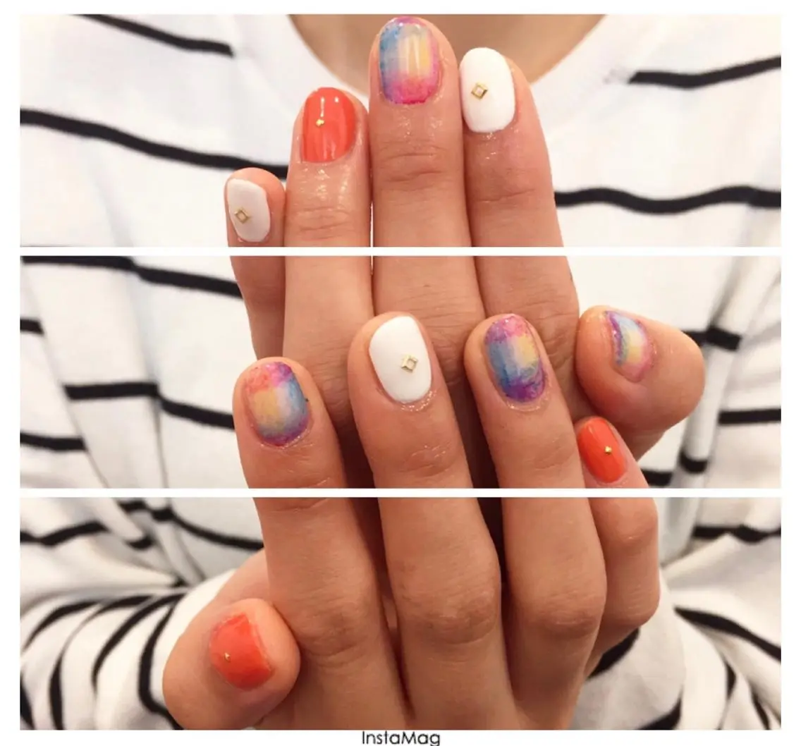 ネイル ハンドネイル フットネイル パーツたくさん🍓 SUMIのネイルデザイン