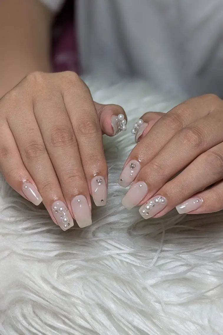 ネイル オフィスネイル シンプルネイル ハンドネイル m&pPrivate nailsalonのネイルデザイン