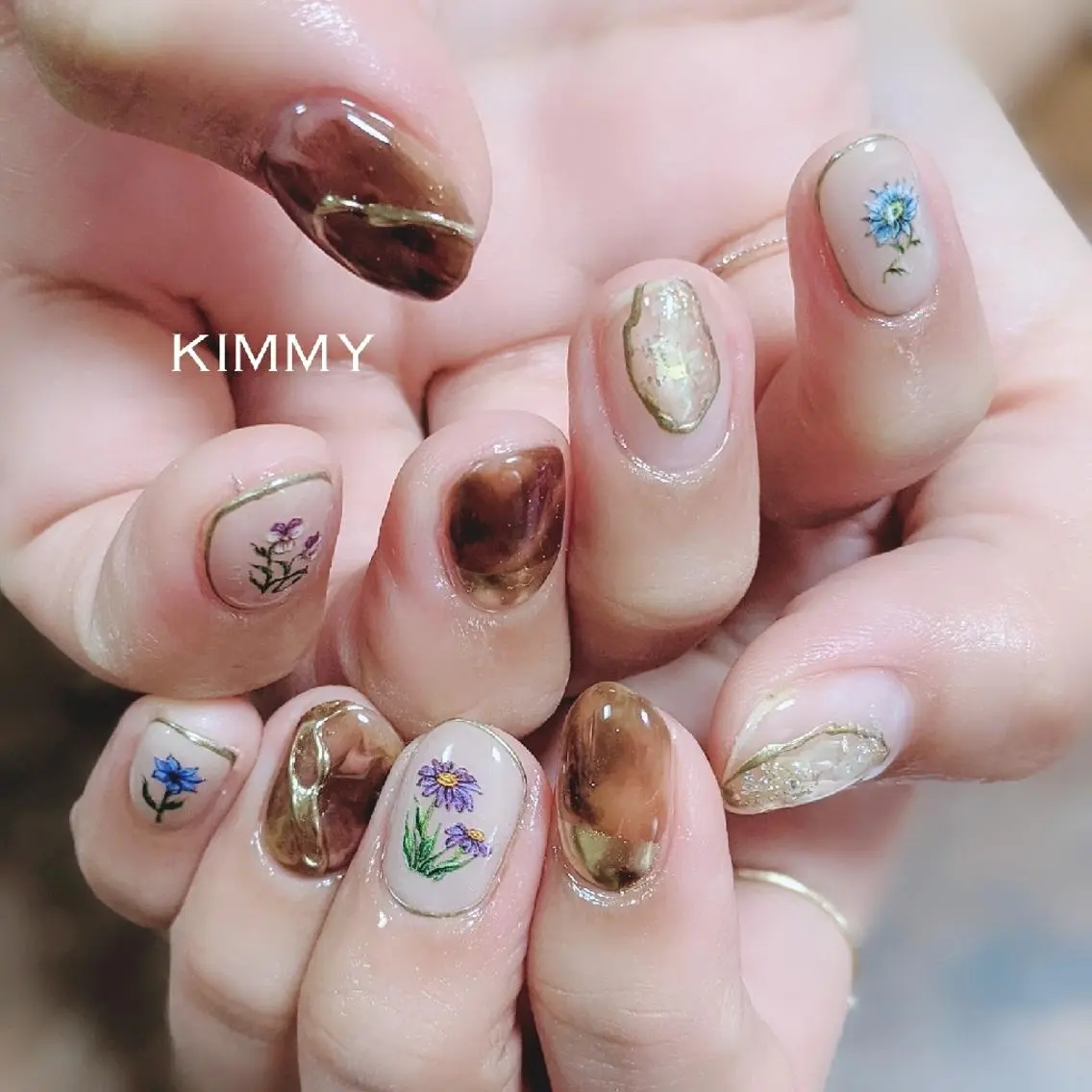 ネイル ハンドネイル kimmy nailsのネイルデザイン