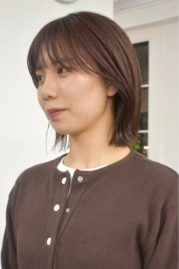 🕊️🤍5月限定🤍🕊️ボブカット+ワンカラー+トリートメント✨(ミニボブ/結べるボブ/ぱつっとボブ...etc)の写真