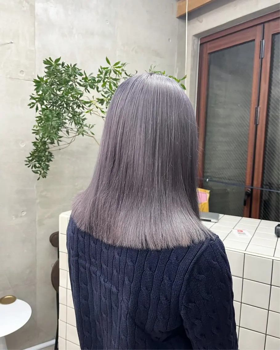 ロング ヘアカラー 🤎𝐌𝐚𝐨⌇ お悩み解決美容師🤎のヘアスタイル