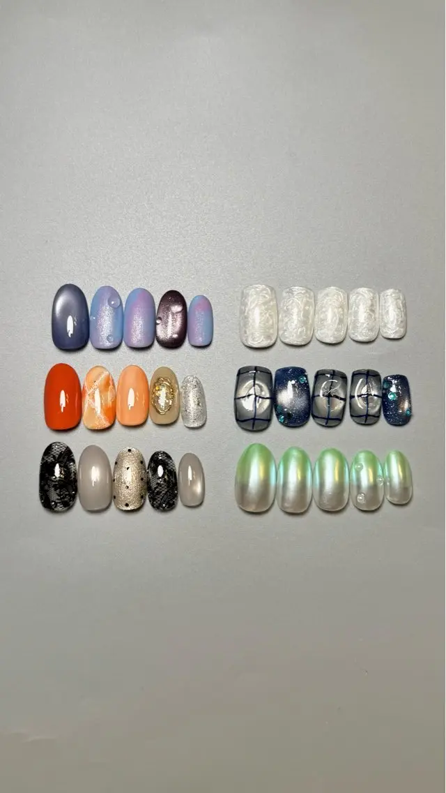 1番人気！【自店オフ込み】トレンド定額デザイン💅毎月更新😍色変え可能！の写真