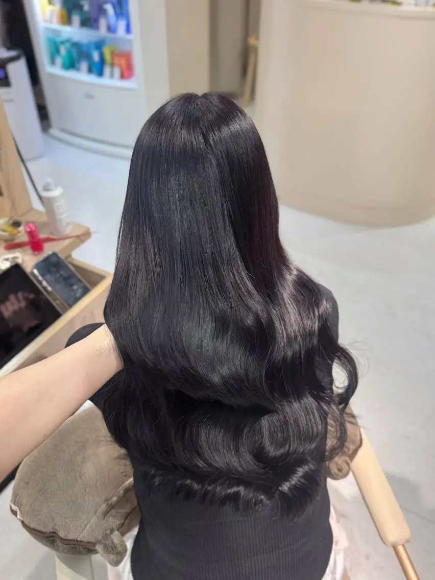 【学割U24】前髪カット+ケアカラー+トリートメント¥6,500の写真