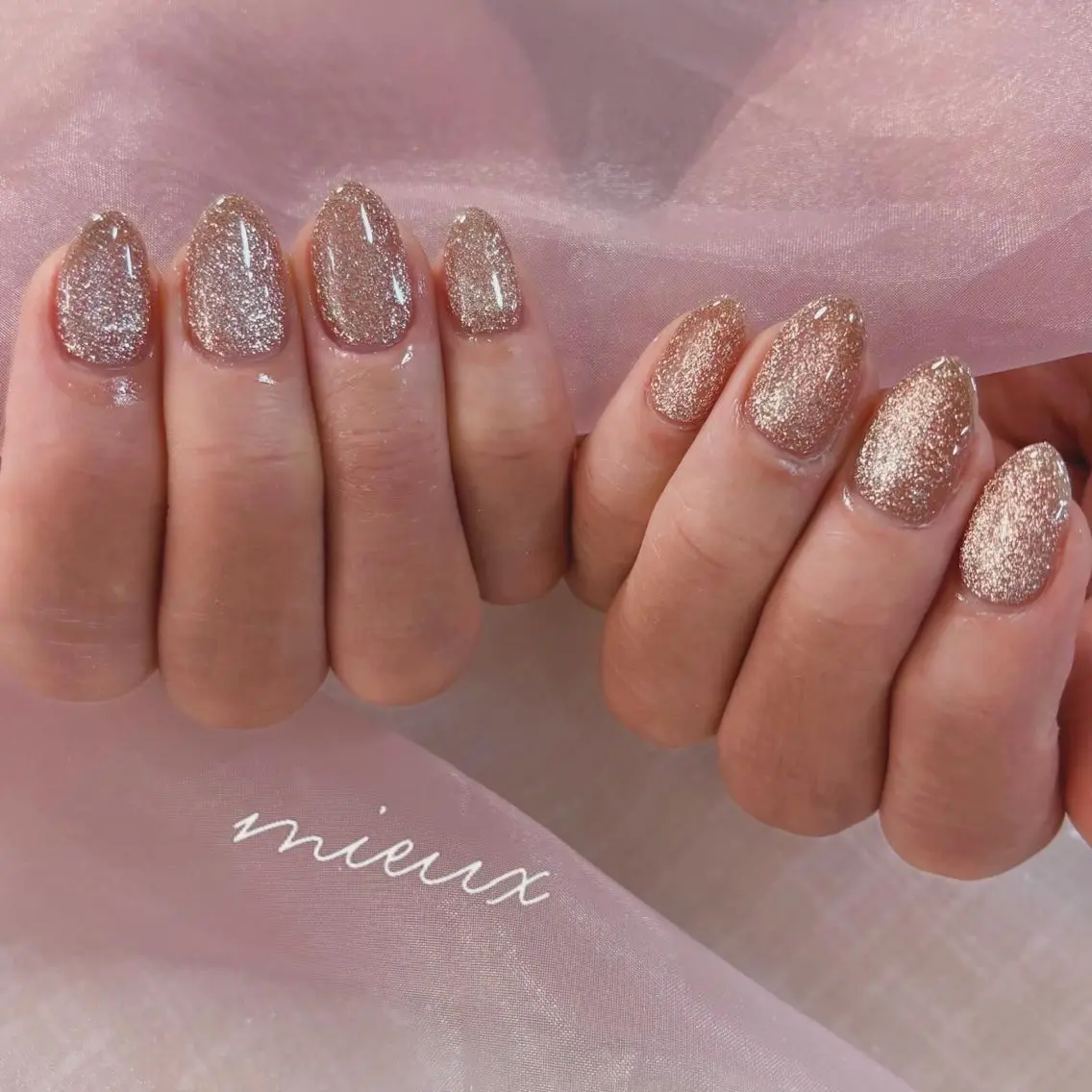 ネイル マグネットネイル ハンドネイル nailsalon mieuxのネイルデザイン