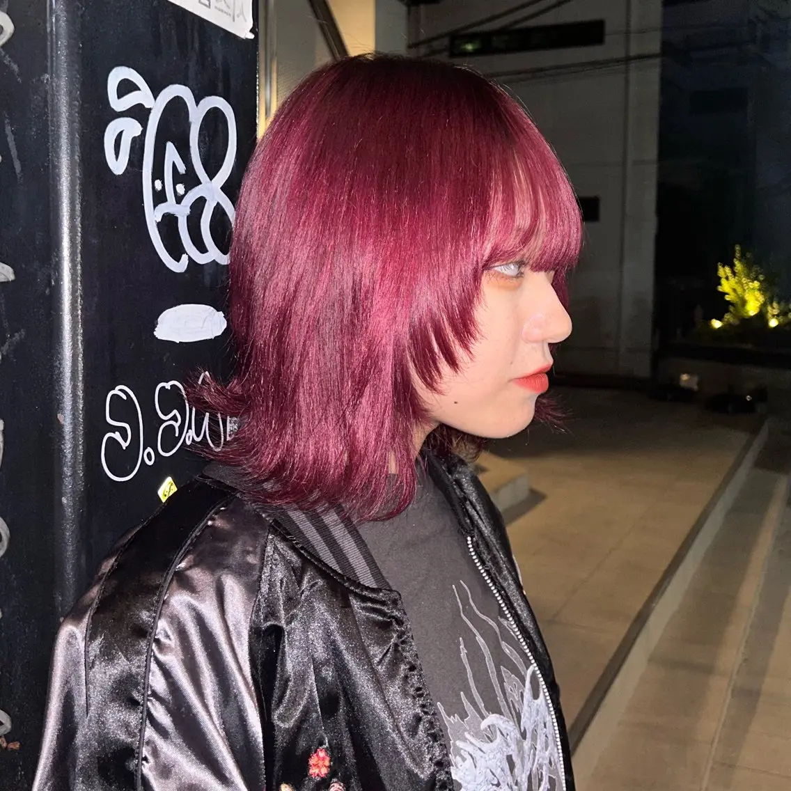 カラー パーマ ☪ ハイトーン信者 ☪️yumeka🪩のヘアスタイル