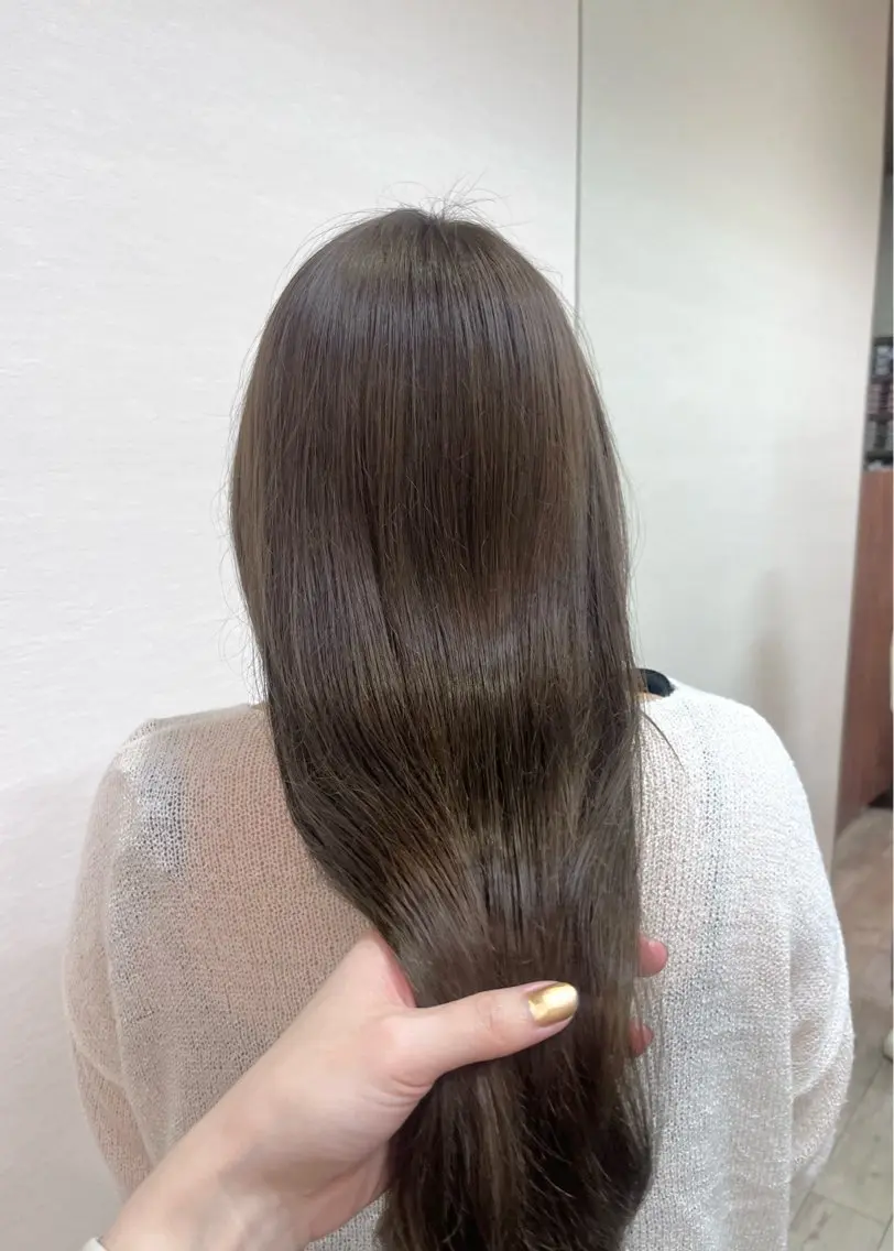 ロング カラー 村田梨乃/ minim hairのヘアスタイル