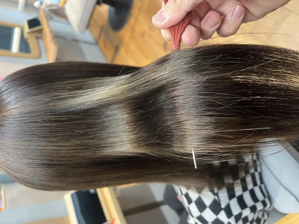 ロング ヘアアレンジ カラー パーマ キッズ メンズ ネイル マツエク・マツパ アイブロウ カット 縮毛矯正 トリートメント lore下北沢 Officialのヘアスタイル
