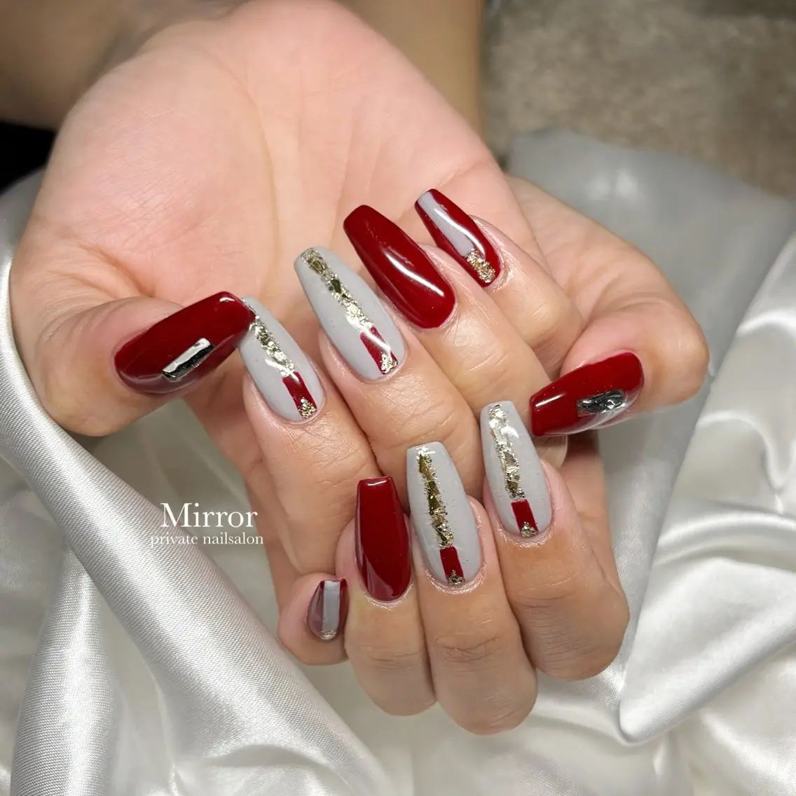 ネイル ハンドネイル nailsalon Mirrorのネイルデザイン
