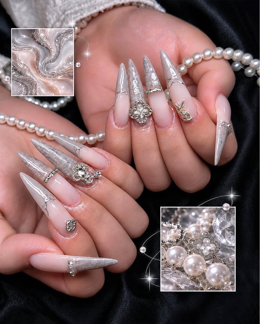 ロング ロング ハンドネイル Sora NAILのネイルデザイン