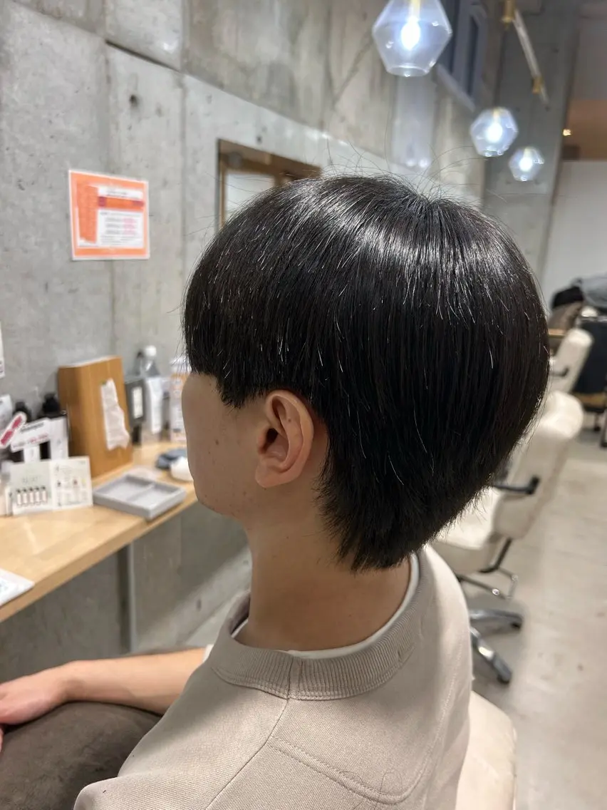 メンズ 中村絵里奈💇メンズ カットモデル✂️のヘアスタイル