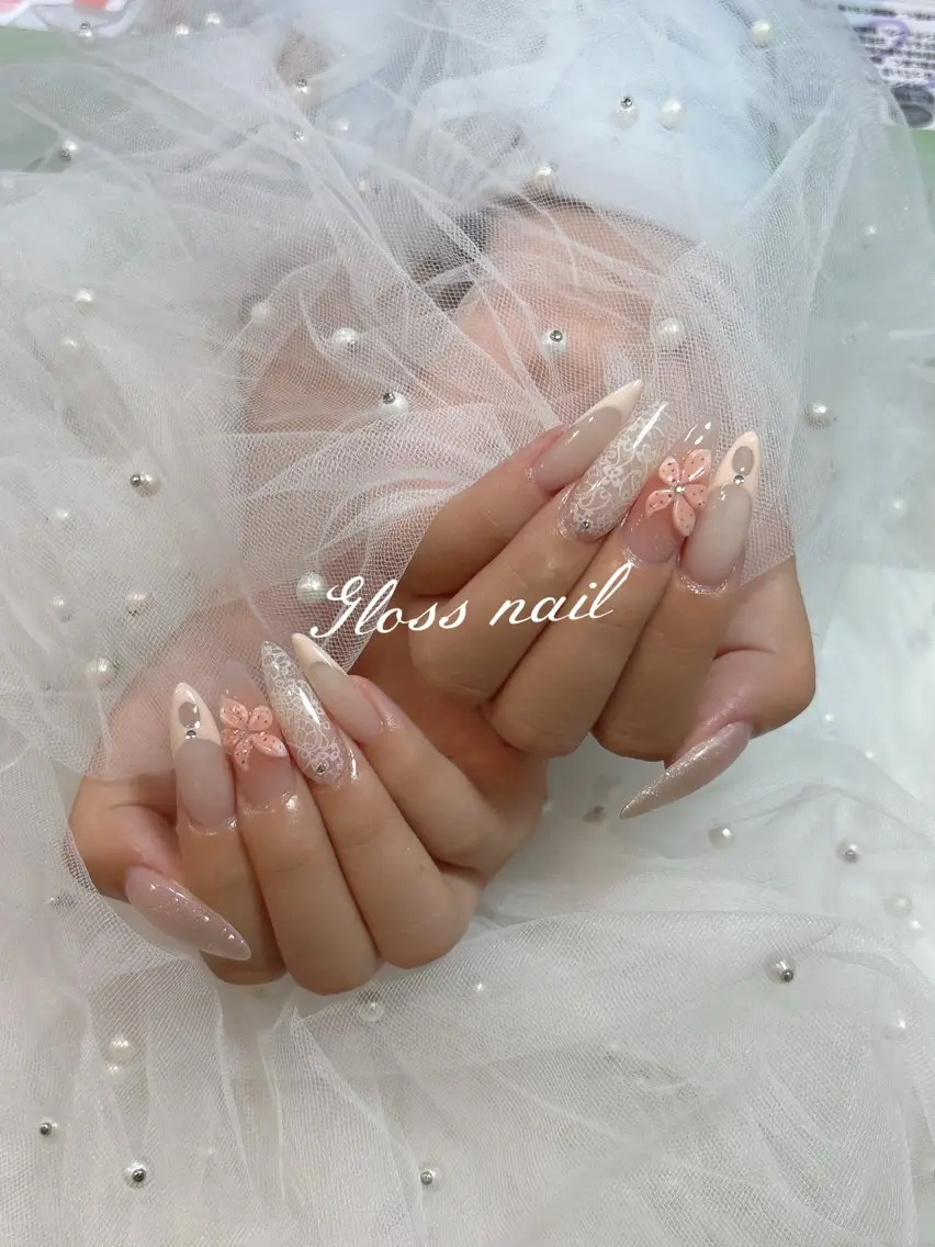 ネイル チークネイル 成人式 長さ出し フットネイル フレンチネイル ハンドネイル ハンドケア Meri💅 ジェル&長さだし専門のネイルデザイン